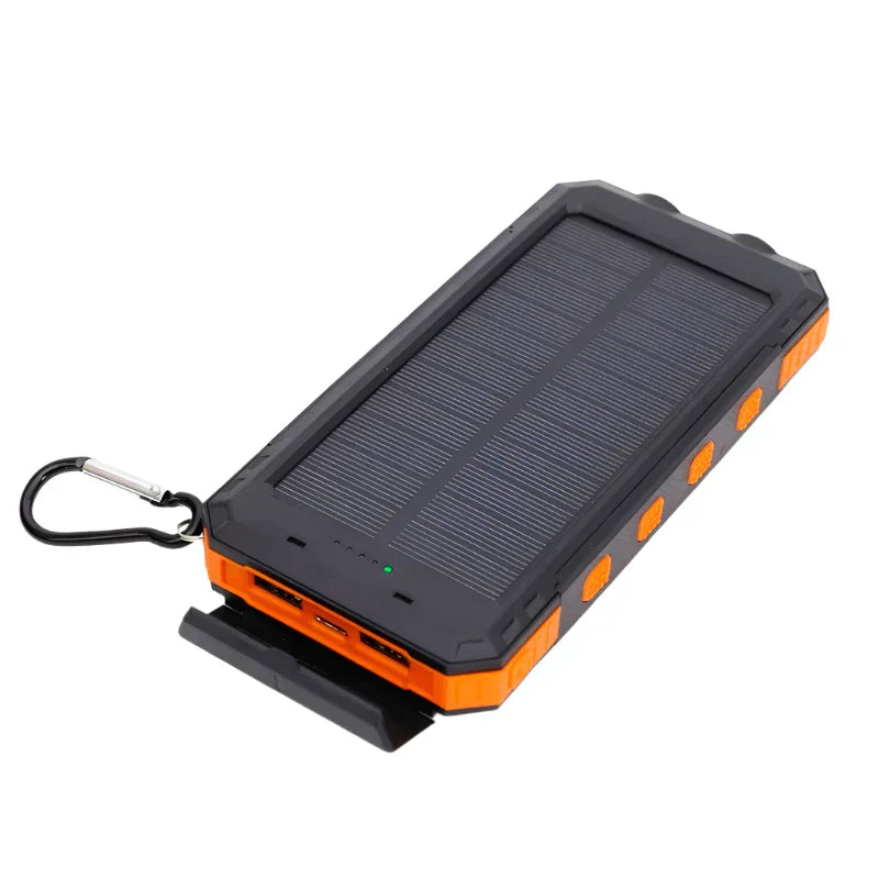 Solar-Powered Power Bank with Torch – SolarCharge Pro