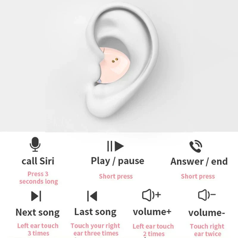 UltraPods™ Invisible Wireless Earplugs