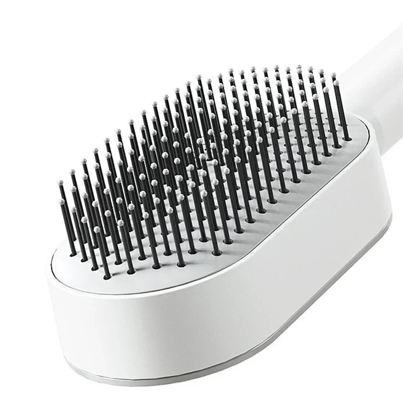 Self-Cleaning 3D Hair Brush