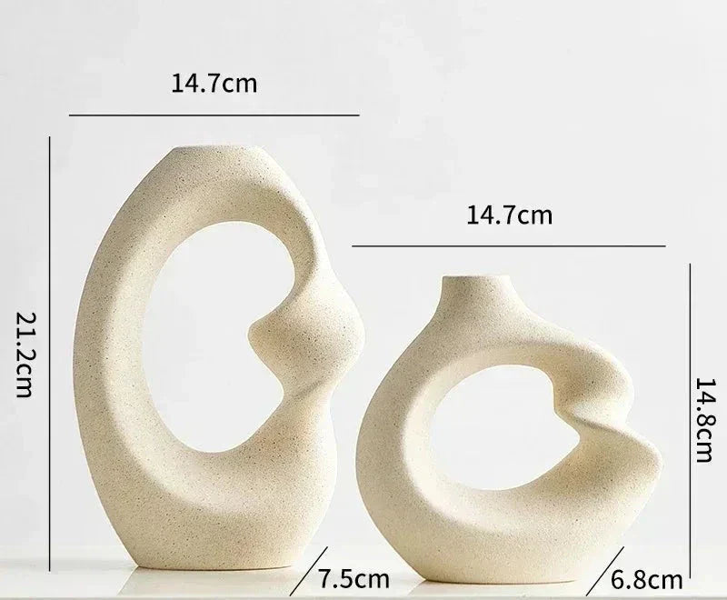 Abstract Sculptural Vases - Modern and Artistic