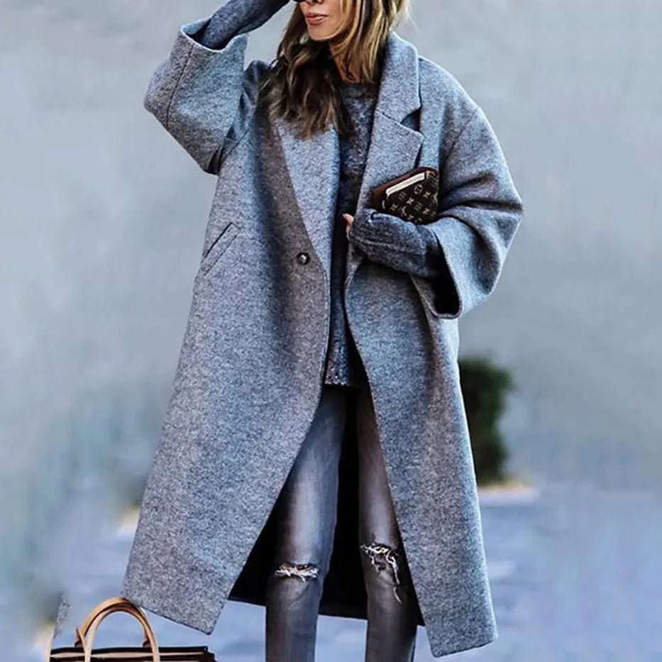 ChicOversized Coat - Stylish and Comfortable Coat for Any Occasion
