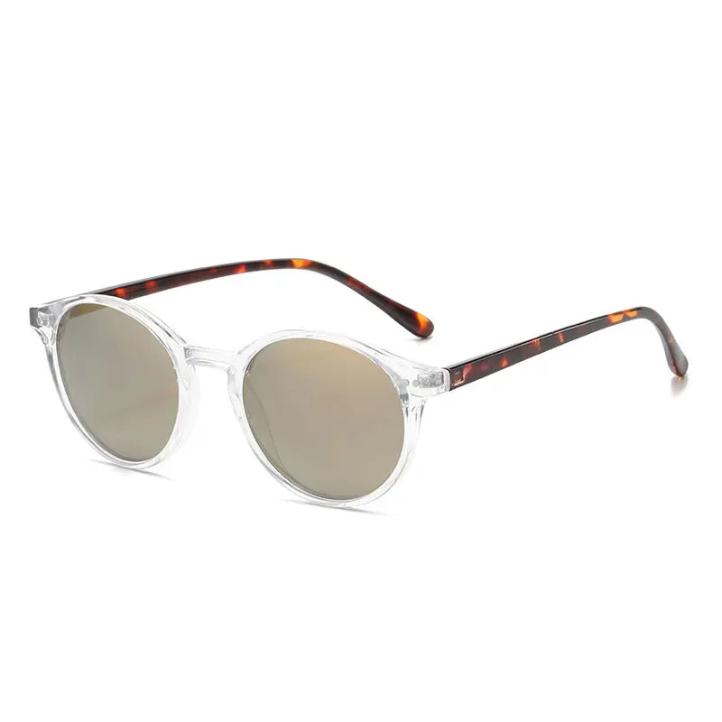 Retro Round Polarised Sunglasses - SunnyStyle Summer 2025