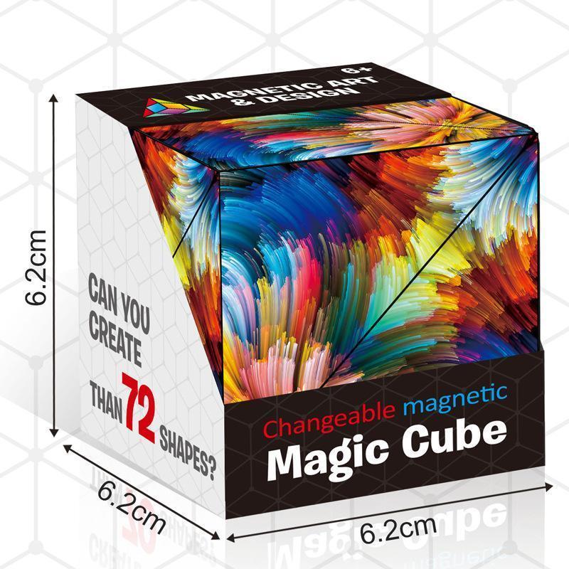 Transformable Magnetic Cube