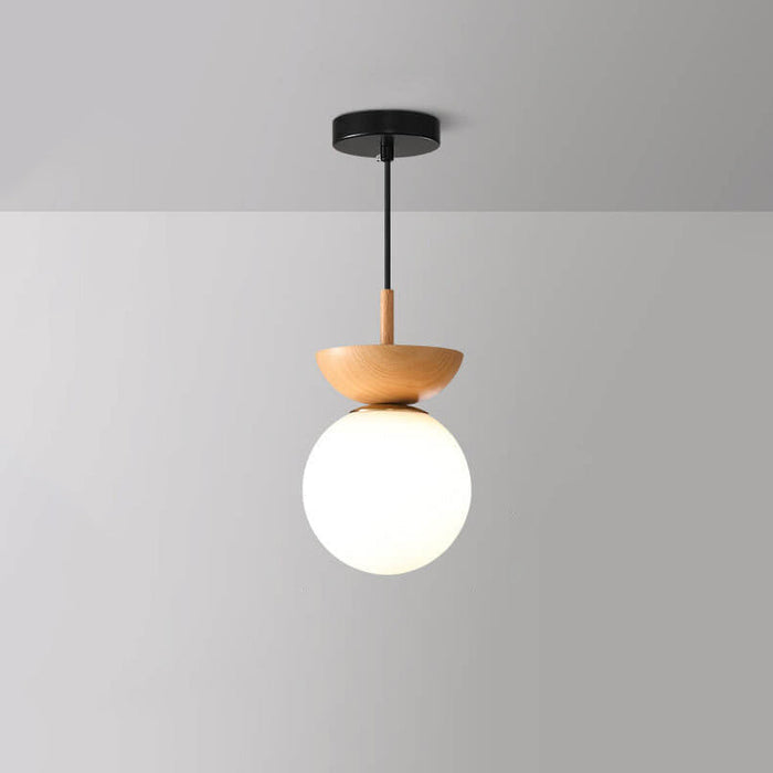 Japanese Pendant Light | Refined LED Lighting | Three Colour Options | Customisable Light | Stylish Design | Ideal for Entrances, Balconies, Bedrooms | Energy Efficient | Timeless Japanese Aesthetics