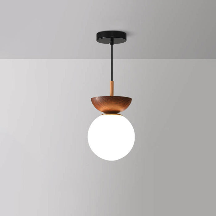 Japanese Pendant Light | Refined LED Lighting | Three Colour Options | Customisable Light | Stylish Design | Ideal for Entrances, Balconies, Bedrooms | Energy Efficient | Timeless Japanese Aesthetics