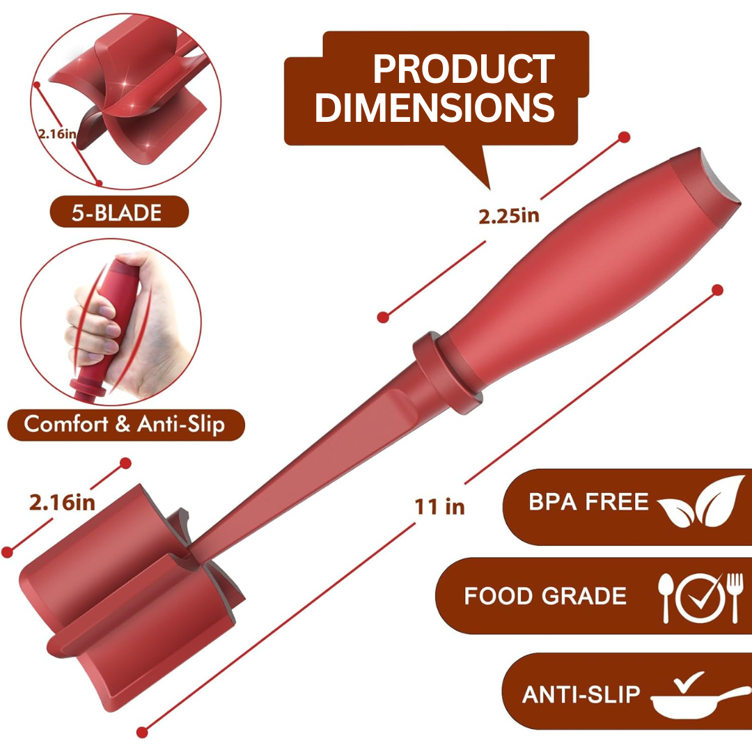 Heat-Resistant Meat Chopper