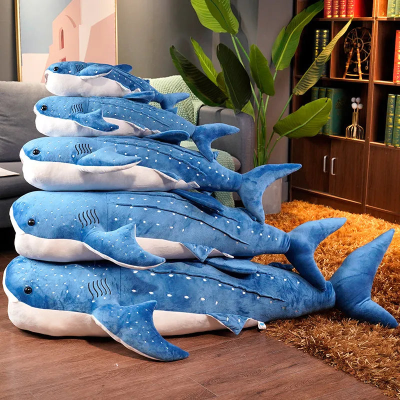 XXL Whale Shark Soft Toy made of Plush for Children & Adults – Lumo