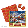 GlamFest Puzzle Advent Calendar | 2024 Edition with 24 Surprises for Holiday Cheer