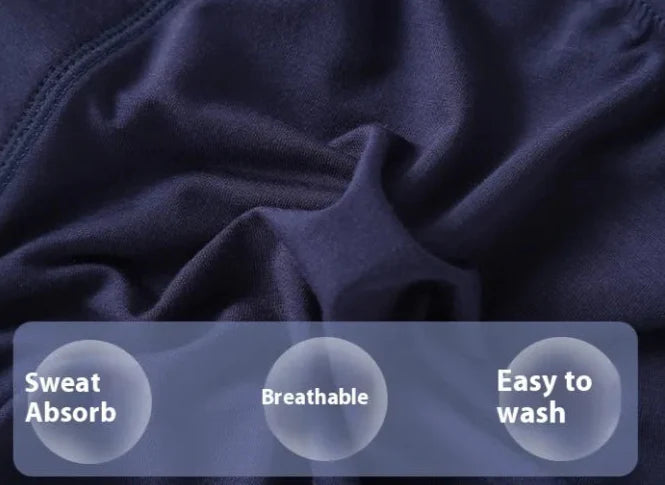 Men's Incontinence Boxer Shorts Absorbent Leak-Proof | Underwear | Washable High Waist Incontinence Pants