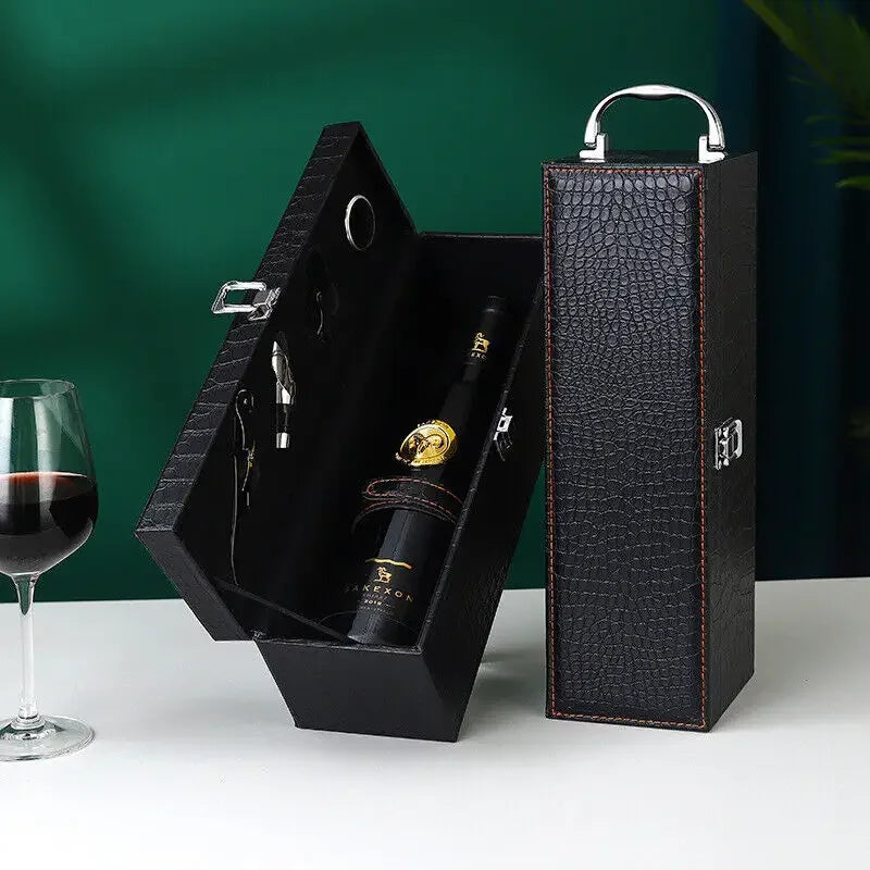 Luxury Wine Case - Stylish Storage for Wine and Accessories