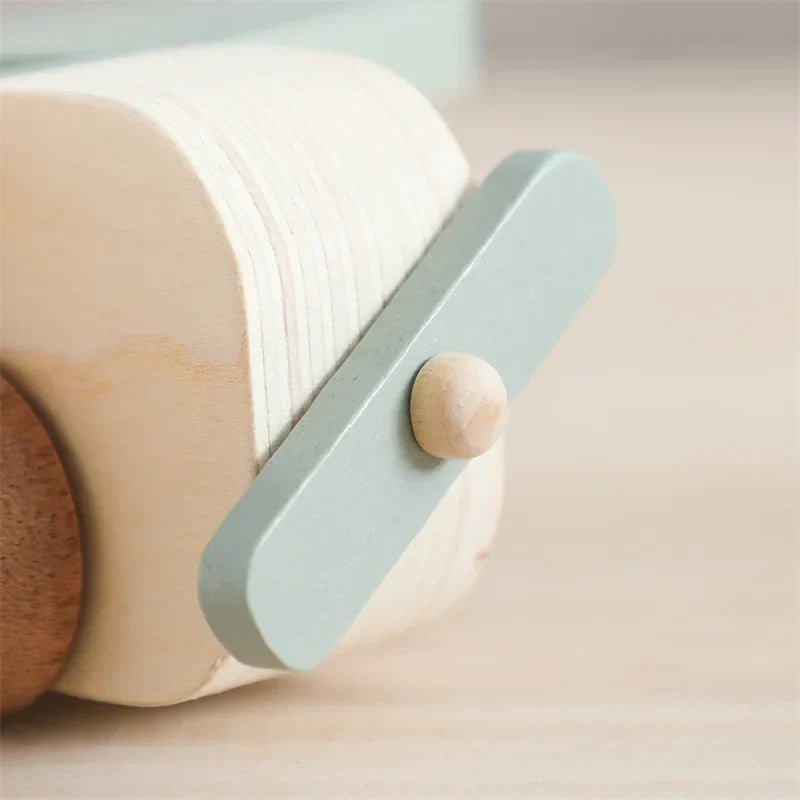 Creative Wooden Airplane Toy – For Hours of Playful Fun