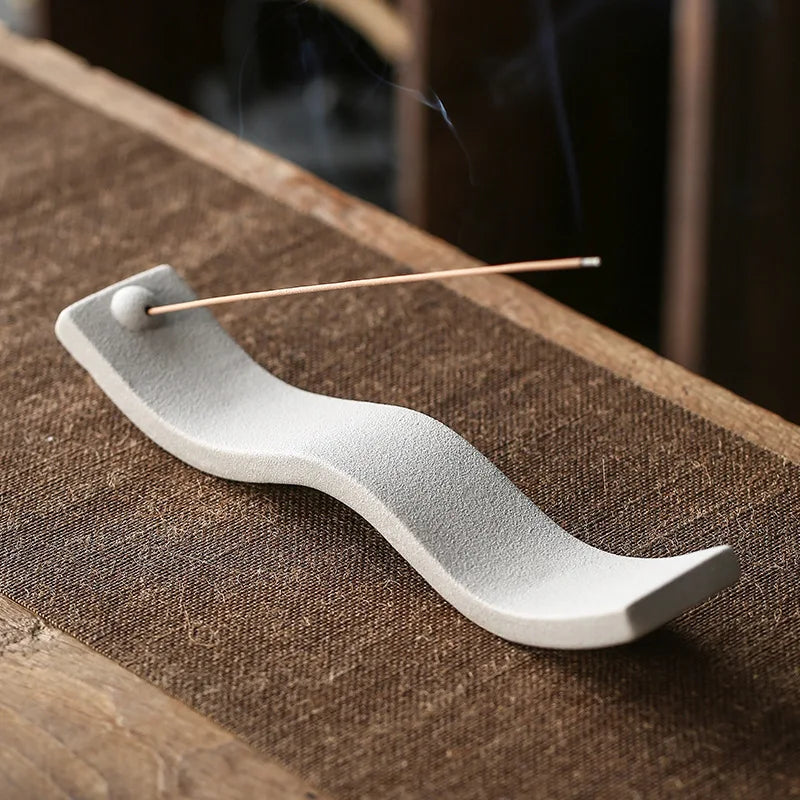 Ceramic Incense Stick Holder - ZenWave
