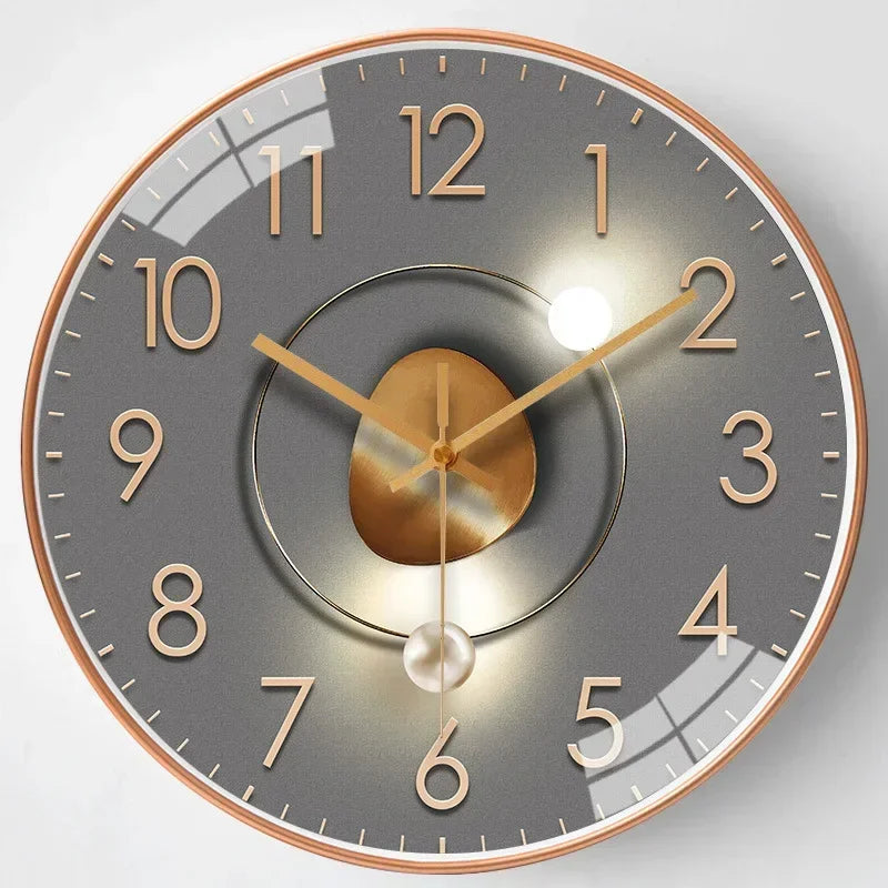 SilentTime Wall Clock - Classic Design with Timeless Charm - Elegant, Silent and Perfect for Any Room