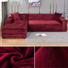 Stretch Velvet Sofa Cover with Luxurious Finish – Sofina