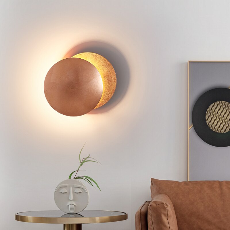 Eclipse Lamp - Wall Lamp with Solar Eclipse Effect