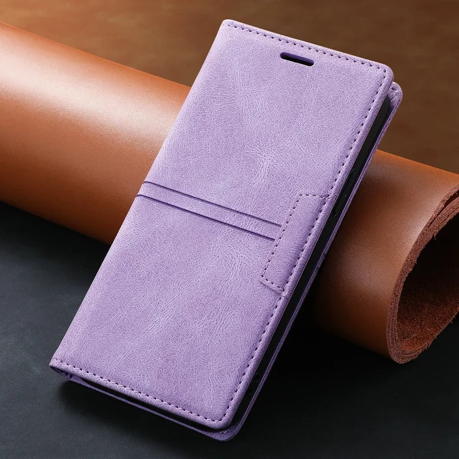 Nordholm Leather Wallet Flip Case – Stylish Protection for Google Pixel