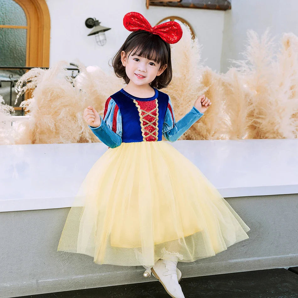 Sophia Enchanting Princess Dress for Children - Magical Cosplay Outfit for Parties