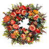 AutumnLuxe Decorative Fall Wreath | High-quality seasonal décor with vibrant autumn colors