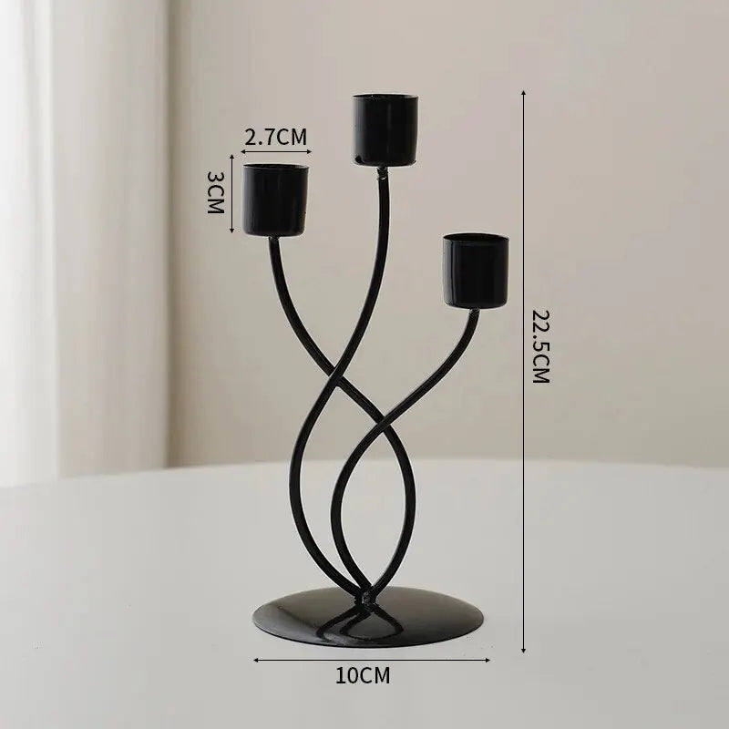 1 Piece Candle Holder Crafts Simple Nordic Desk Candle Decoration