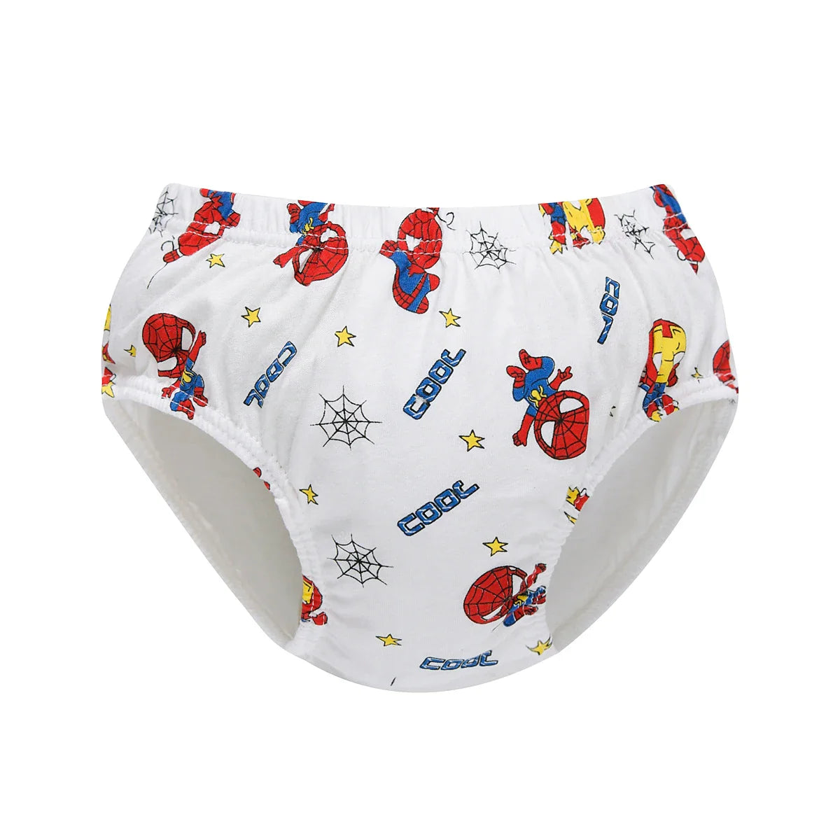 5-Piece Boys' Underwear Set – Soft and Breathable Cotton with Superhero Prints