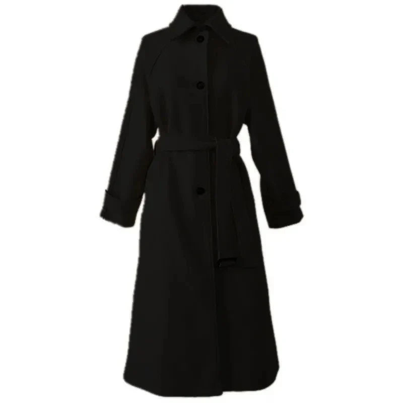 Elegantherm Wool Coat | Timeless Korean Fashion for Ultimate Winter Warmth