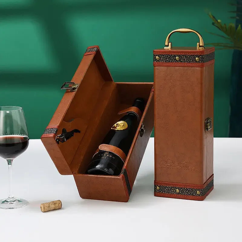 Luxury Wine Case - Stylish Storage for Wine and Accessories