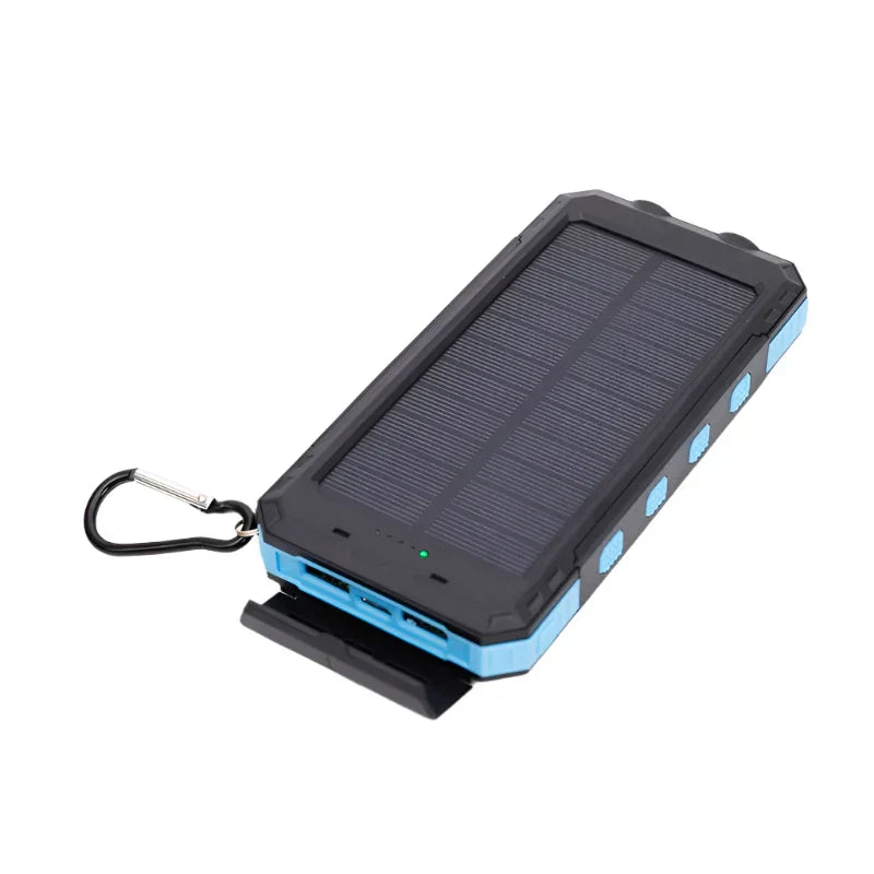 Solar-Powered Power Bank with Torch – SolarCharge Pro
