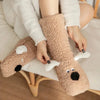 PupHaven Warmth Socks | Fluffy Sherpa socks with playful dog-themed designs