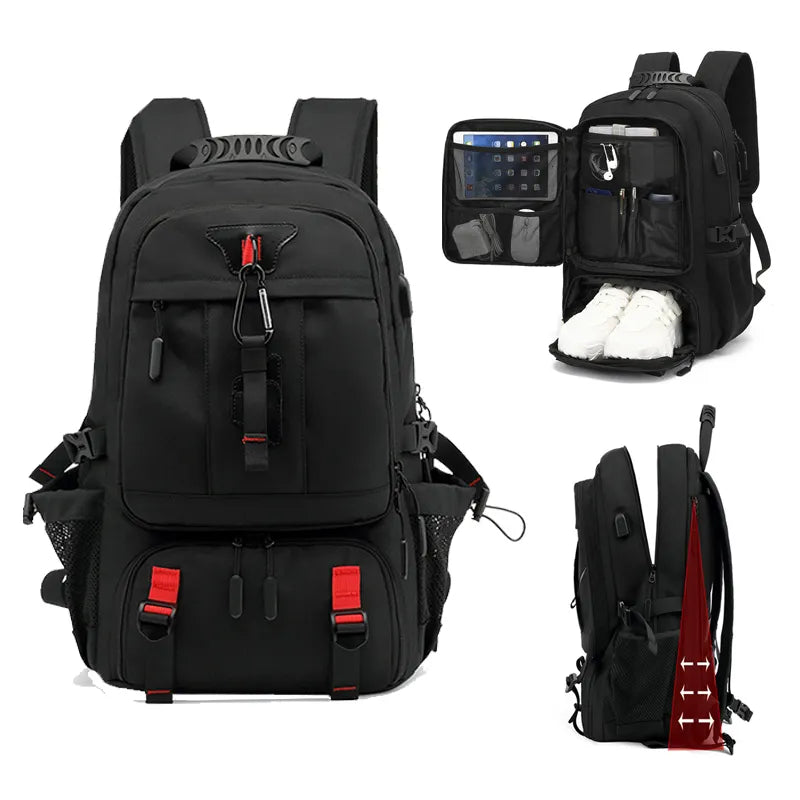 Backpack with USB Connection and Large Capacity (50-80L) – UrbanTrail
