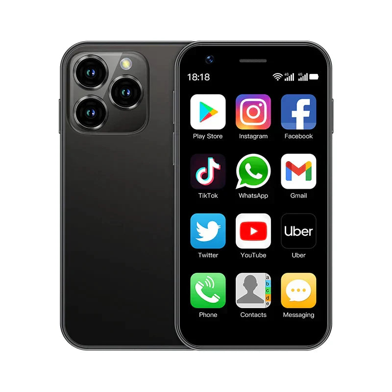 Mini Android Smartphone with Dual SIM, GPS & 3-Inch Touchscreen