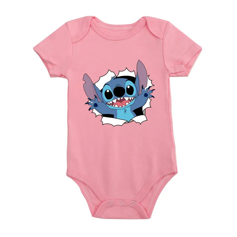Stitch Baby Bodysuit - Cute and Comfortable for Boys and Girls