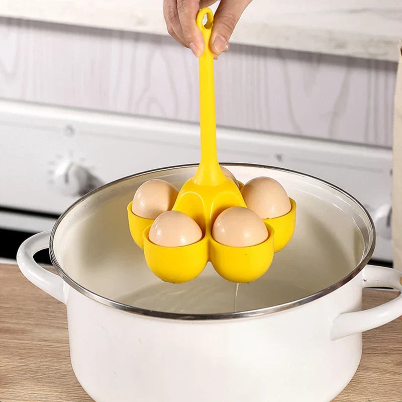 EiGenius Silicone Egg Holder - For Quick and Easy Cooking