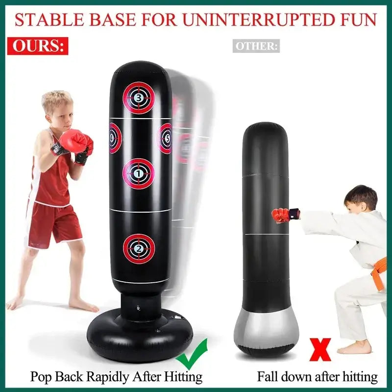 Inflatable Punch Bag – For Training and Fun