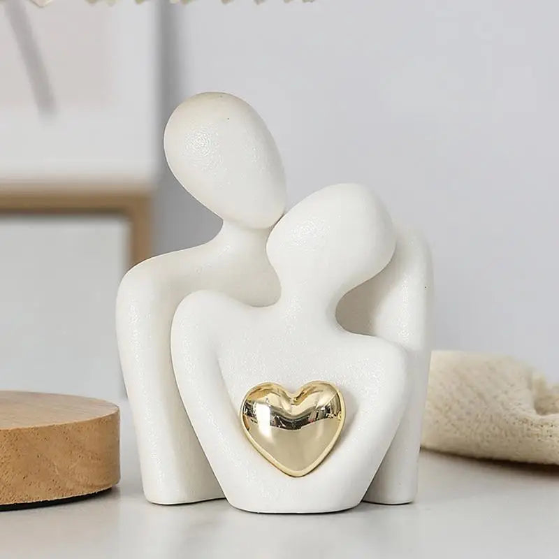 Heartwarming Embrace Figurine – Love and Connection