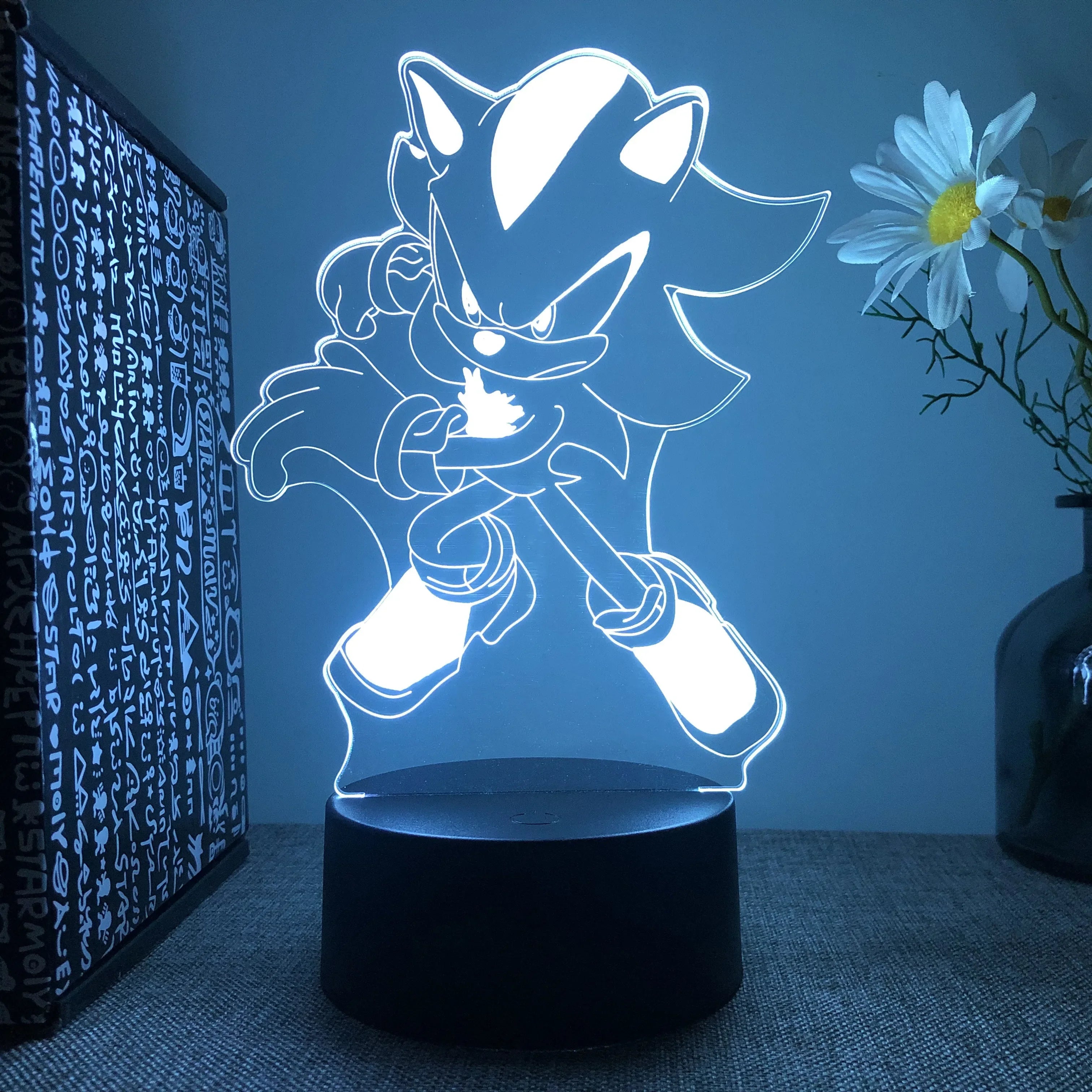Sonic LED Lamp - Playful Lighting for Gamers