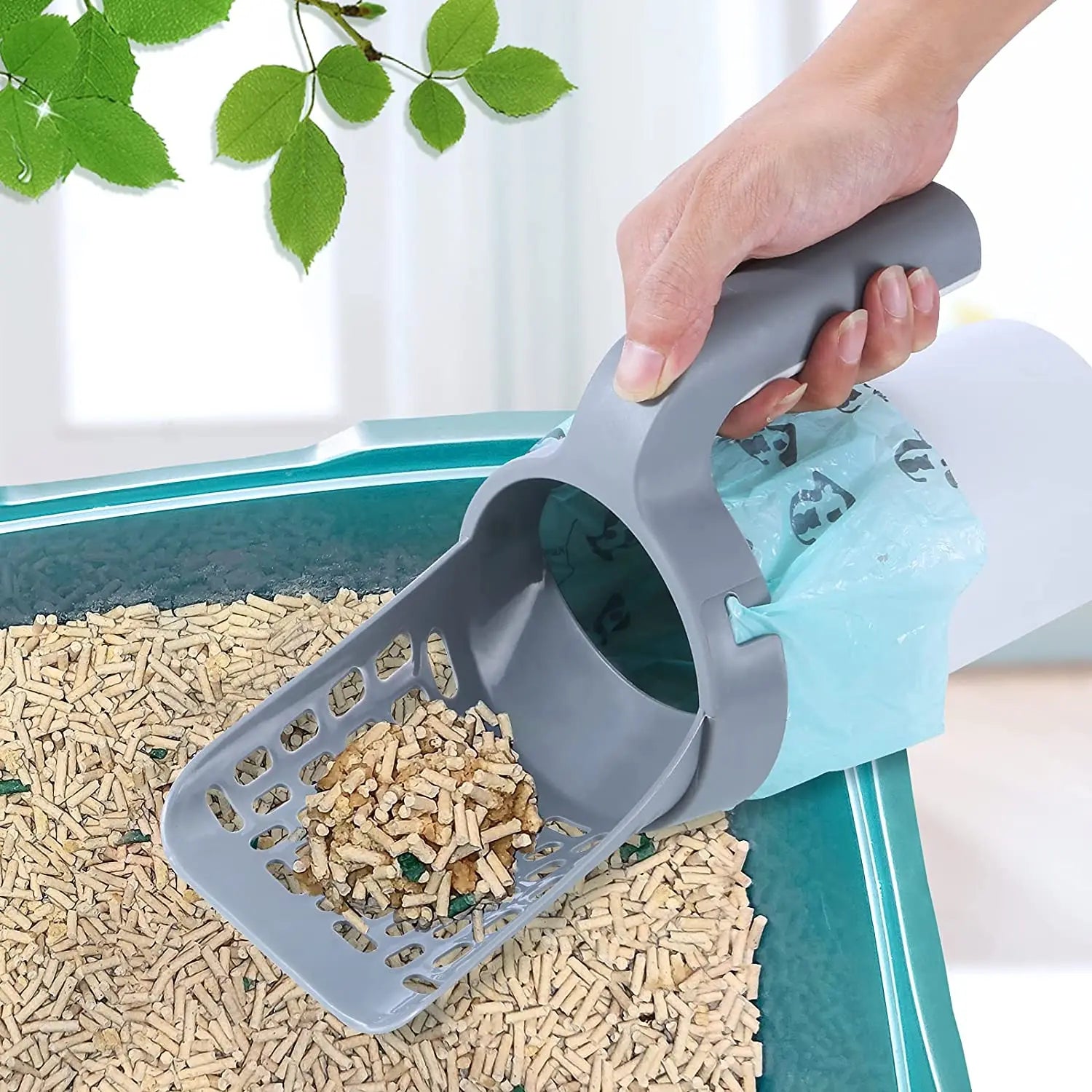 CleanPaws Cat Litter Scoop - For Effortless Cleaning