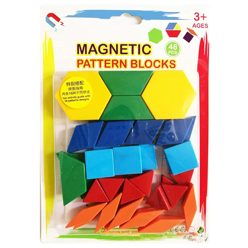Educational Magnetic Game – Learn and Play with Colourful Letters and Numbers