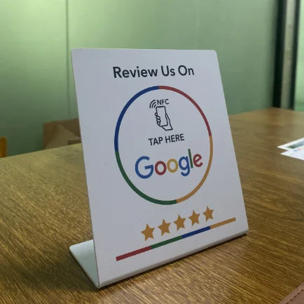 ReviewBoost NFC Google Review Card - Collect Customer Feedback Quickly and Easily