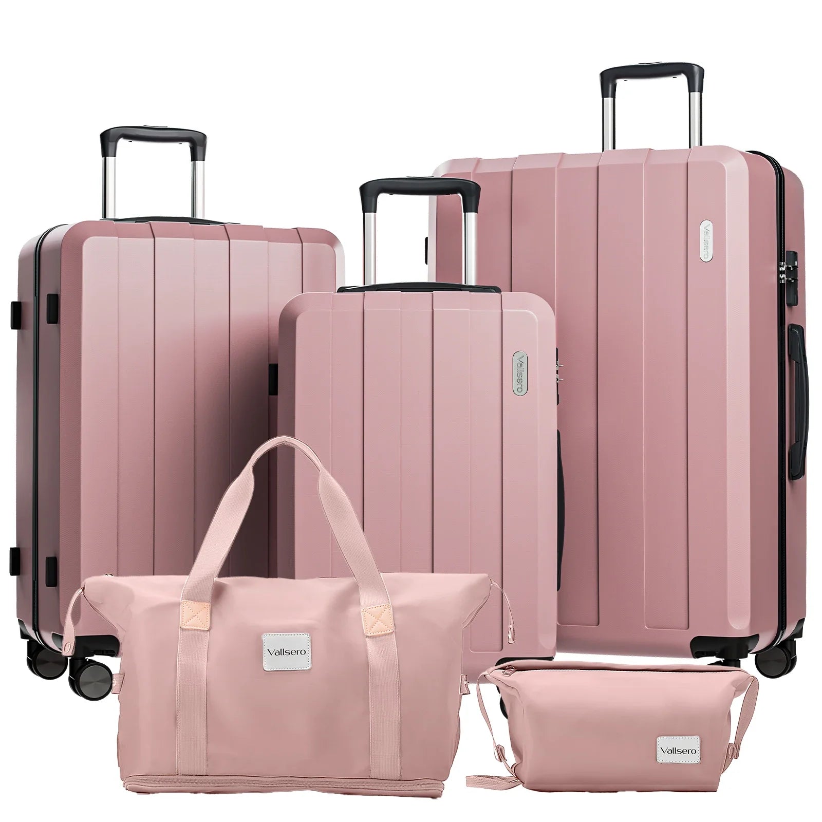 5-in-1 Hard Shell Luggage Set – Barcelona Explorer