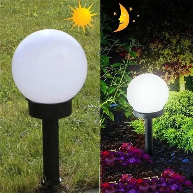Solar Powered LED Garden Light - Energy Efficient and Weather Resistant for Outdoor Lighting