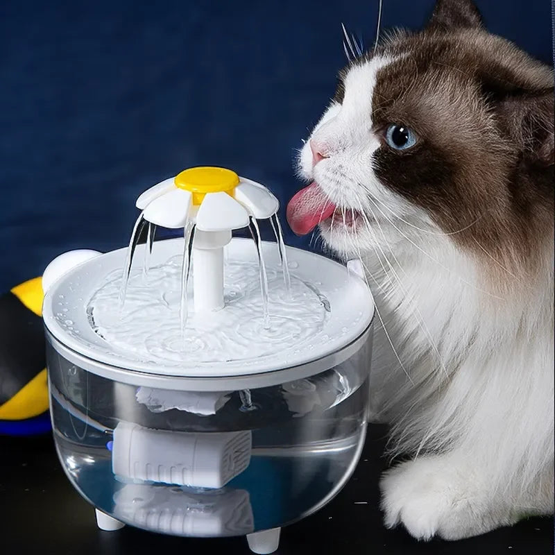 Automatic Circulating Water Fountain for Pets - Stylish and Silent Hydration