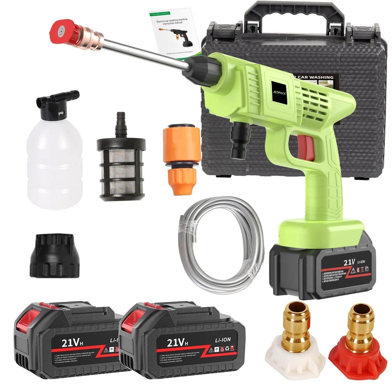 PowerWash Wireless Car Cleaning Gun – Powerful and Handy