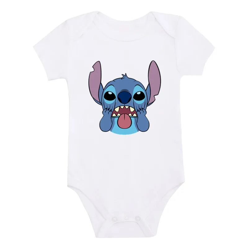 Stitch Baby Bodysuit - Cute and Comfortable for Boys and Girls