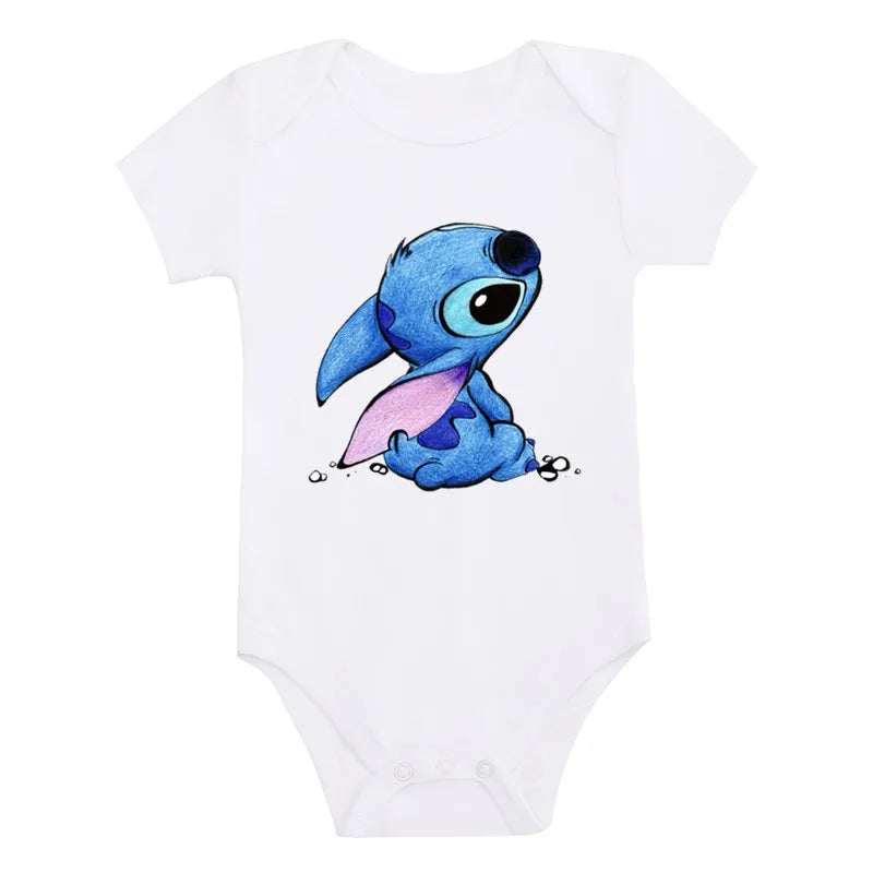 Stitch Baby Bodysuit - Cute and Comfortable for Boys and Girls