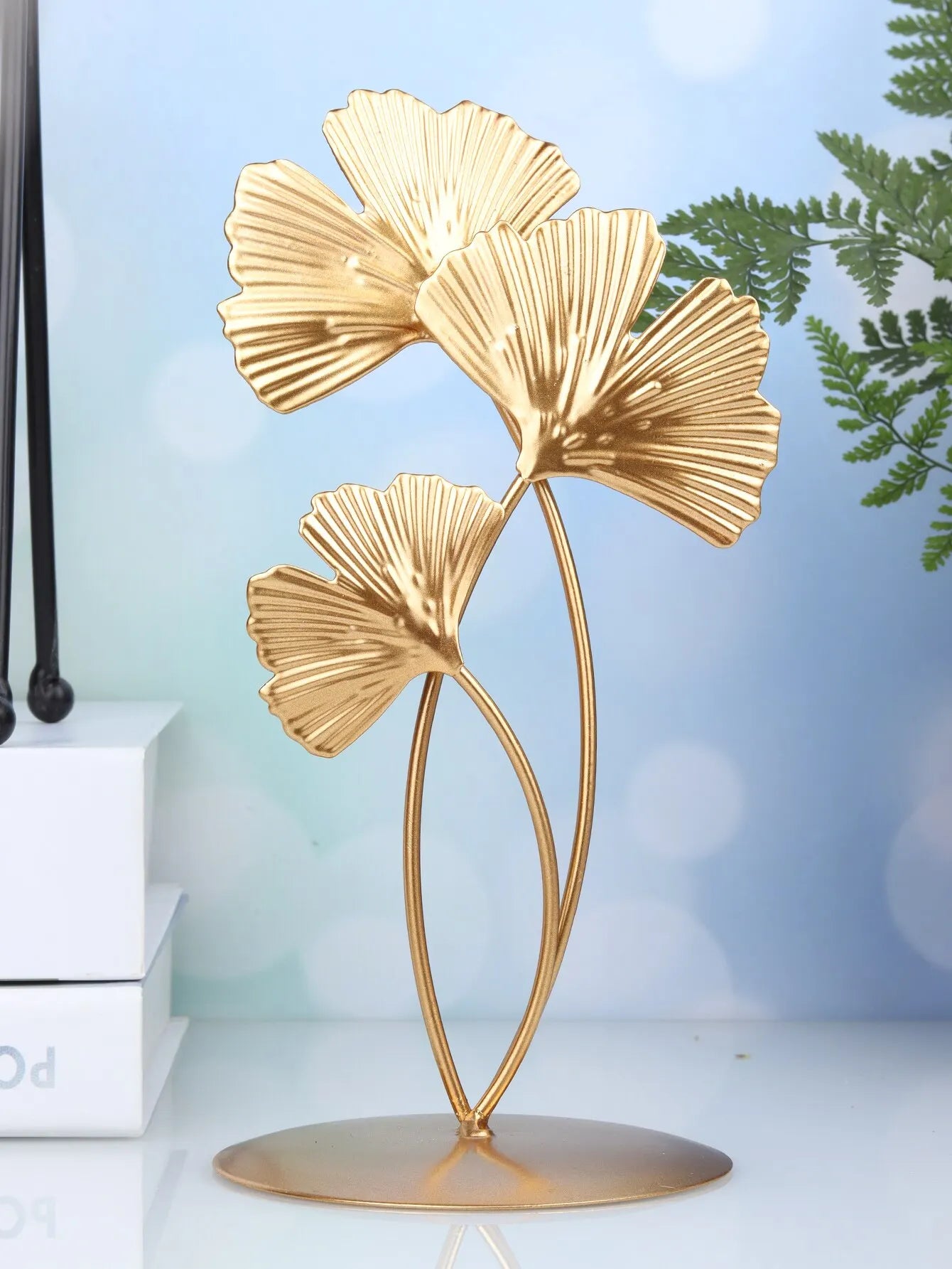 Metal Leaf Ornaments - Elegant and Modern