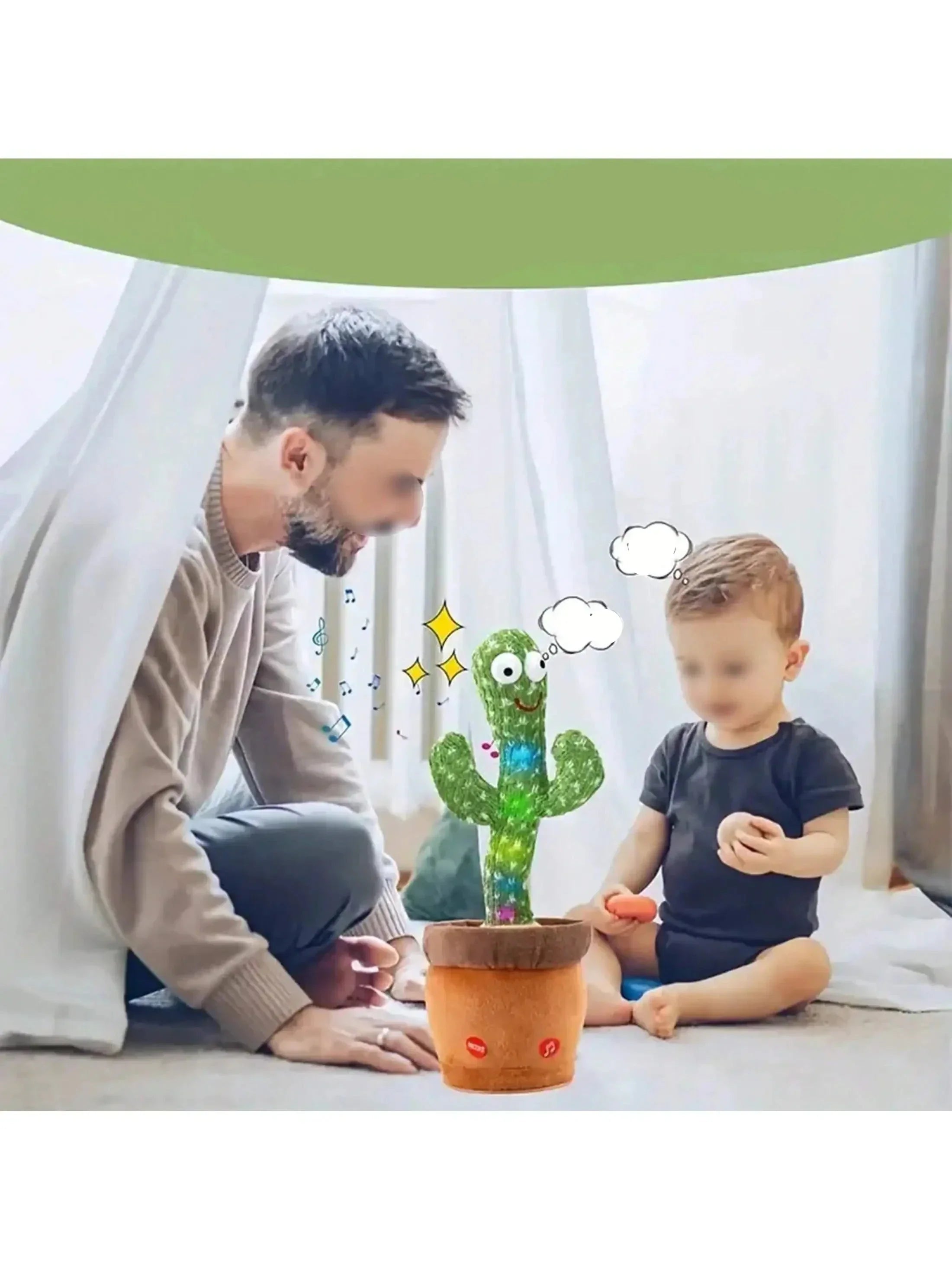 Dancing Cactus – Interactive Toy with Music and Light