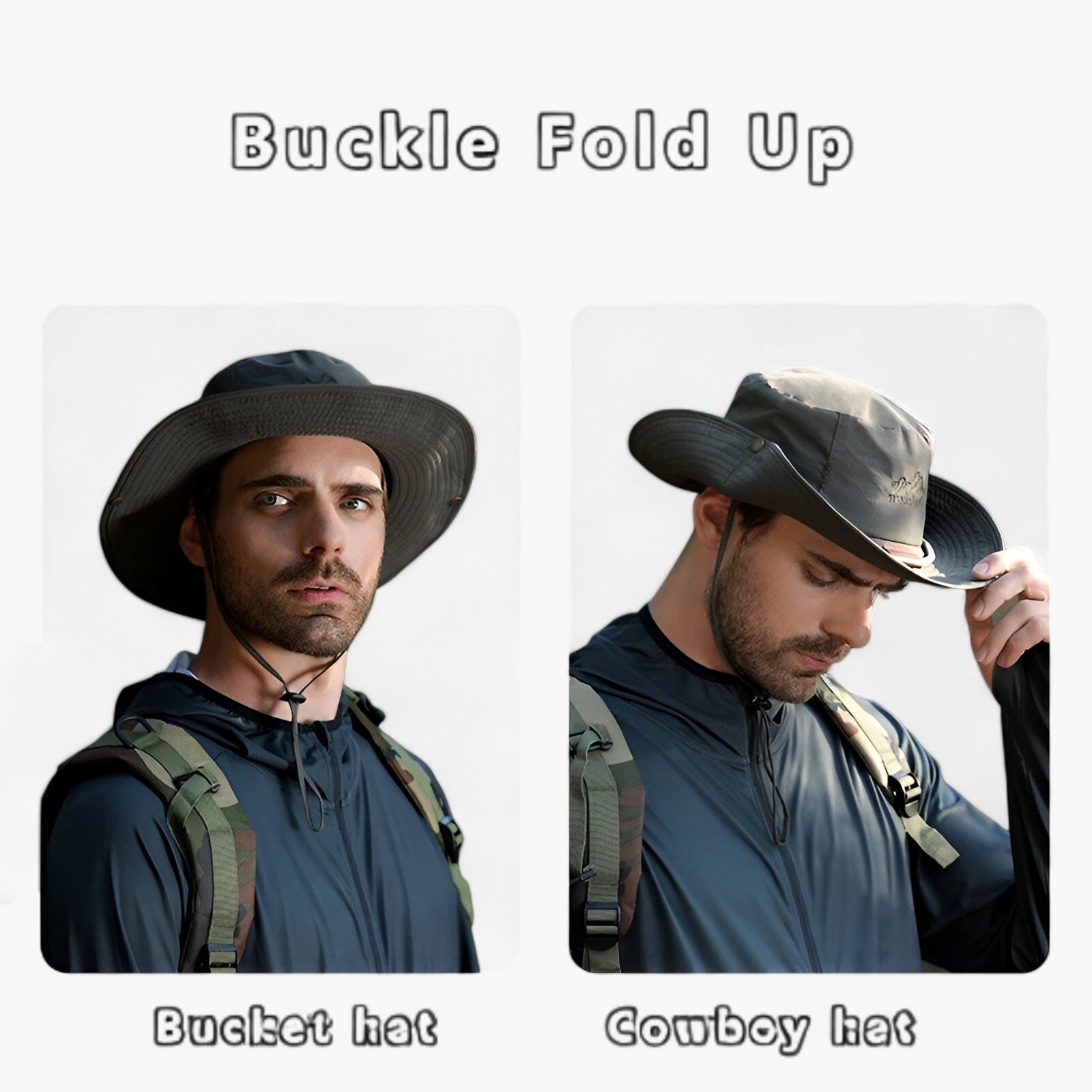 Unisex UV Protection Waterproof Bucket Hat – Johnny