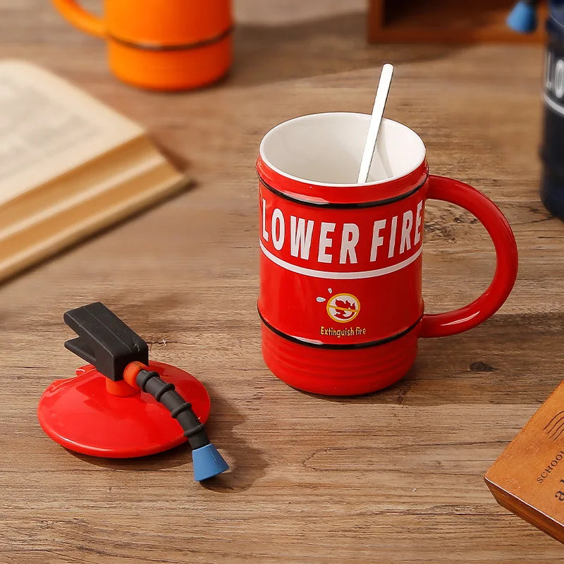 Creative Fire Extinguisher Mug - Unique and Practical for Home or Office