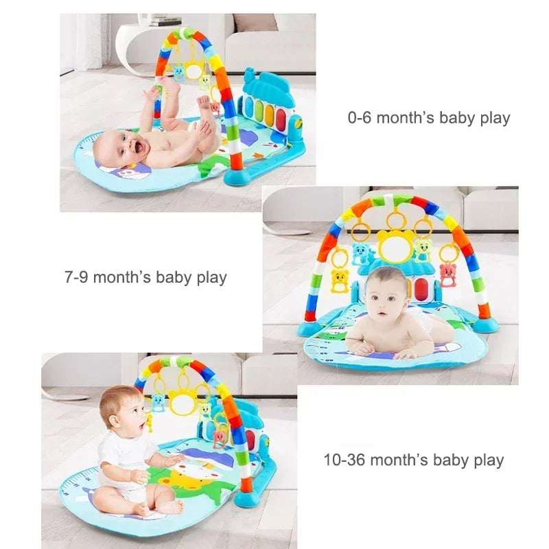 Baby Activity Gym – Educational Play Gym with Music and Playful Activities