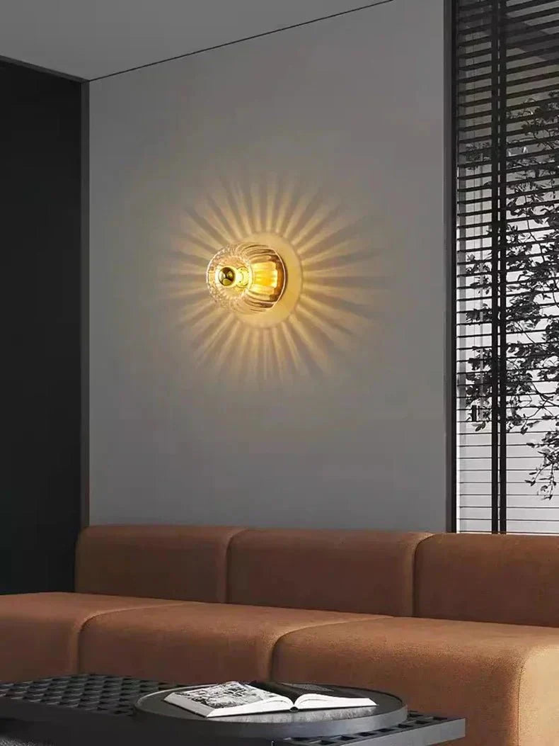 Scandinavian Bauhaus Wall Lamp - Nordic Glow
